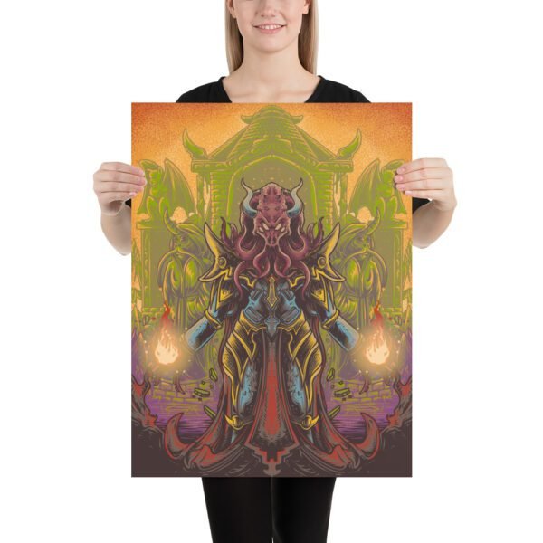 Twisted Mindflayer - Art Print inspired to 5e Creatures